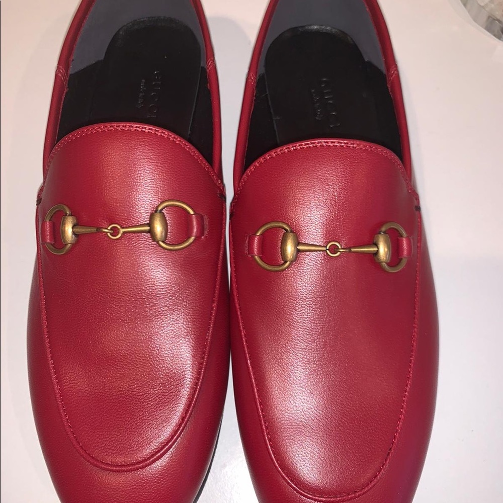 Gucci red loafers - Picture 6 of 8